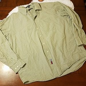 Tommy Hilfiger button down collared shirt